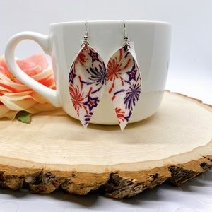 Glitter Fireworks 💥 Drop Earrings